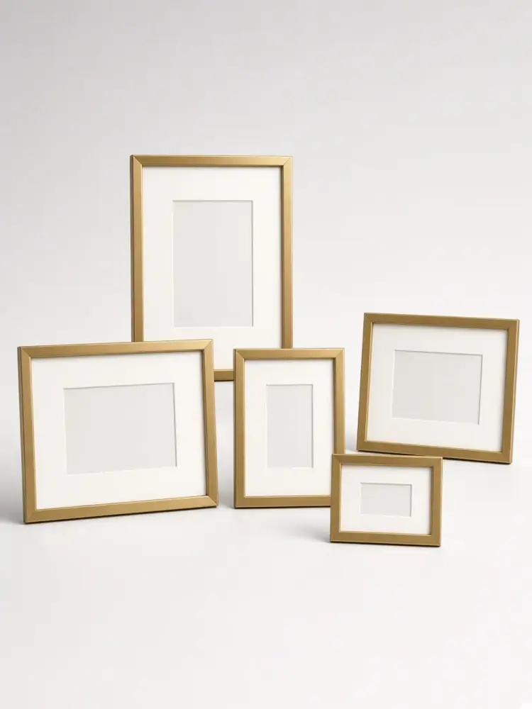 Brass Picture Frame Set