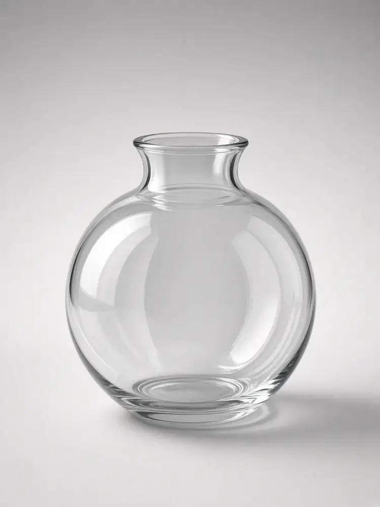 Glass Bubble Vase