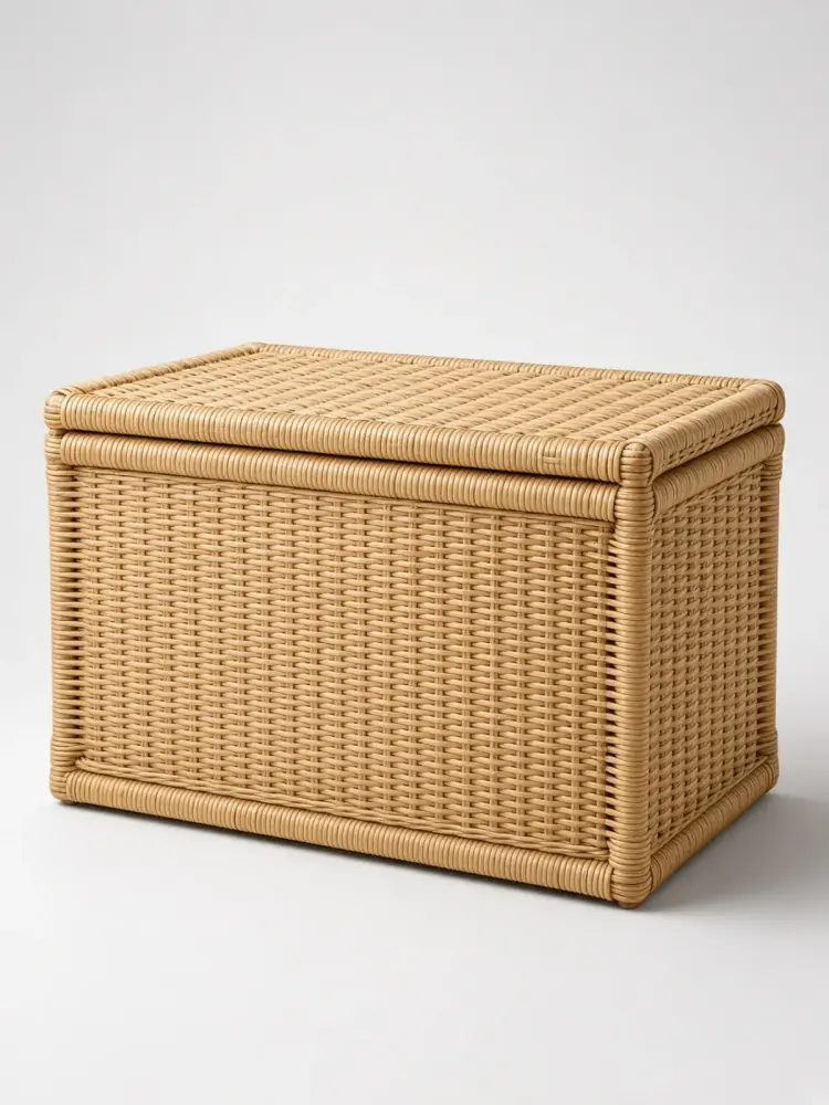 Rattan Storage Trunk