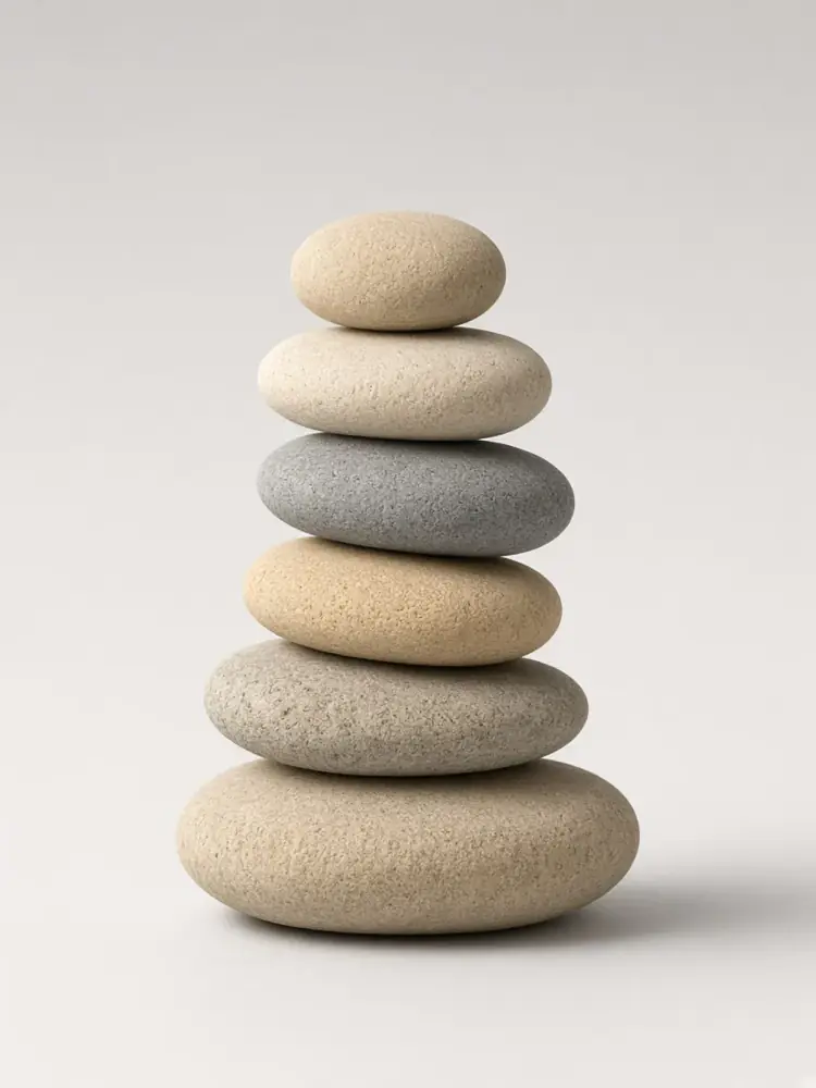 Stacked Stone Sculpture