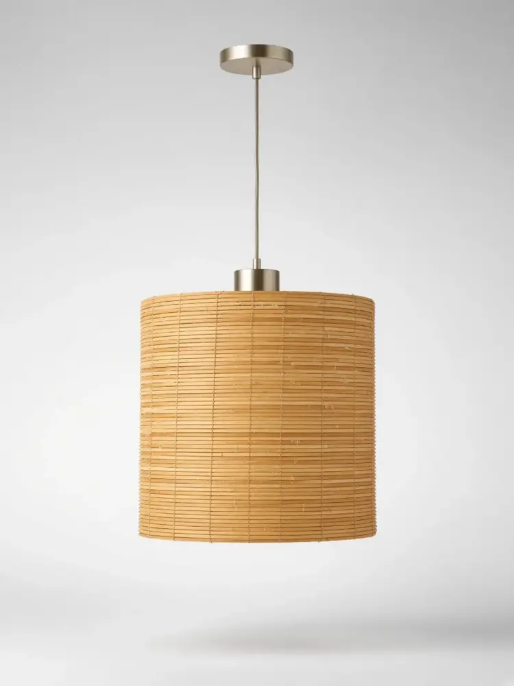 Bamboo Shade Pendant