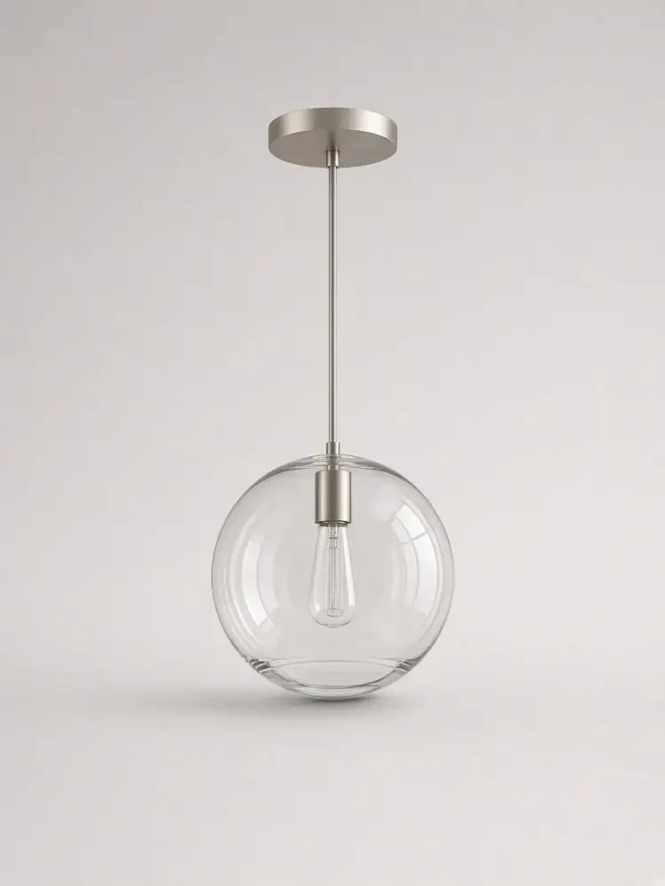 Glass Globe Pendant
