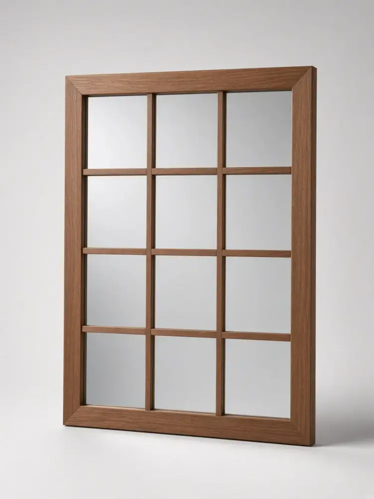 Window Pane Mirror