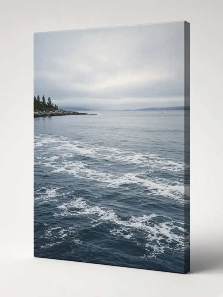 Quiet Harbor Seascape