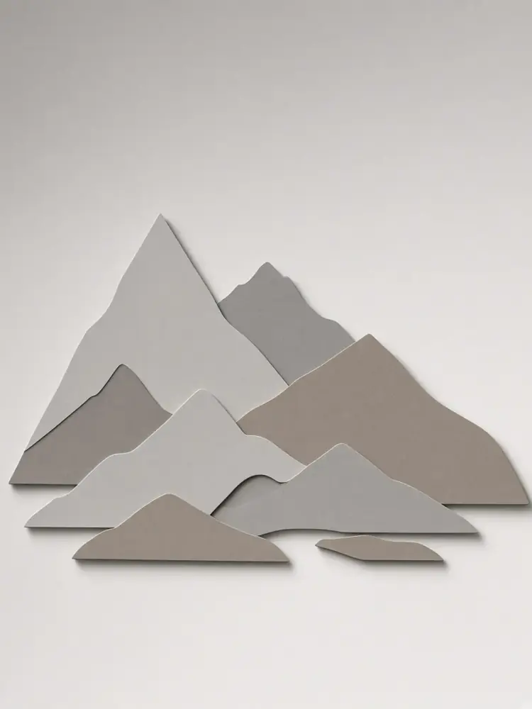 Mountain Range Silhouette